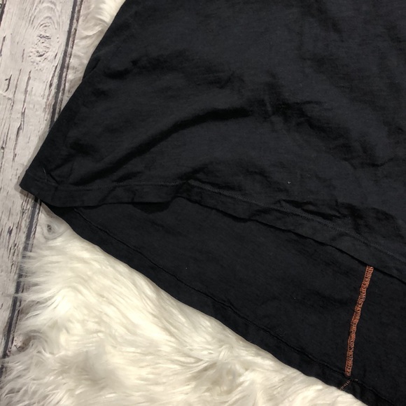 Sundry Asymmetrical Racerback Tank Black Sz 3 - Picture 3 of 9